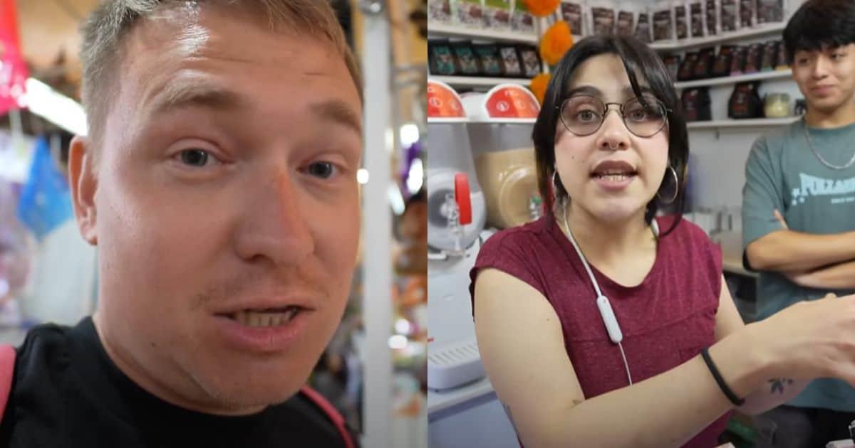 Youtuber ruso denuncia discriminación en mercado de Coyoacán