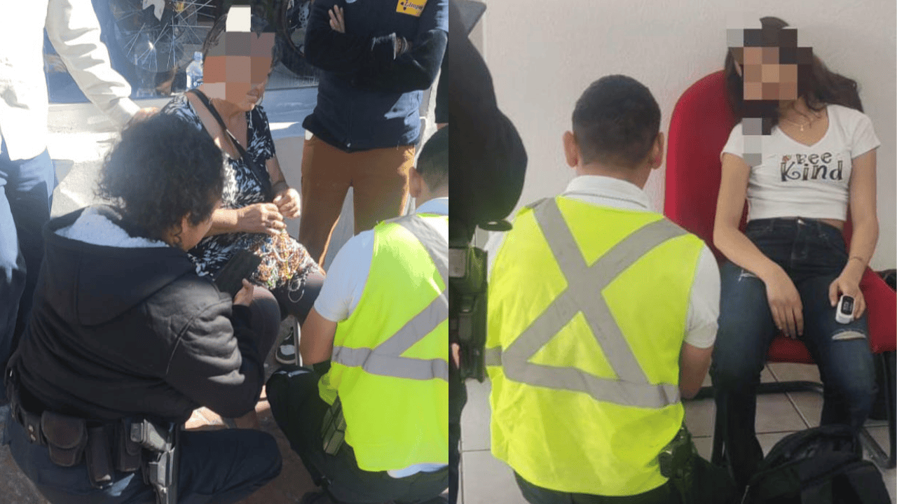 Auxilia a dos personas con problemas de salud en el centro de Hermosillo