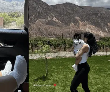 Cazzu despide el año con tiernas fotos con su hija Inti