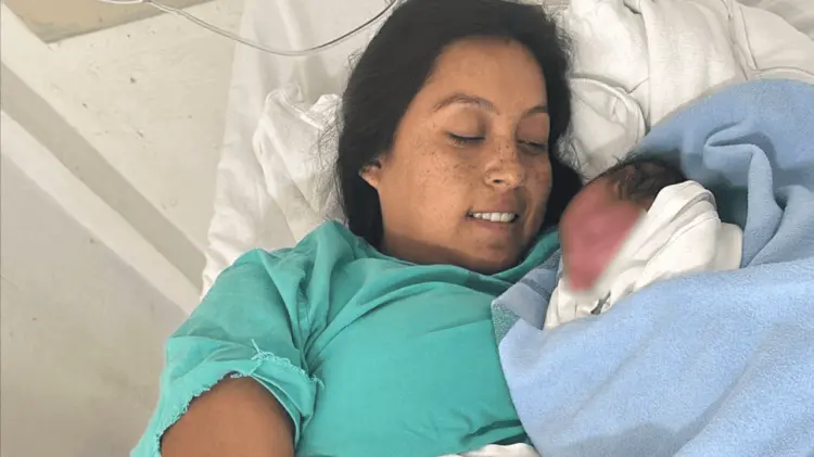 La madre y el bebé se encuentran en perfecto estado de salud. (Foto: Especial / EXPRESO)