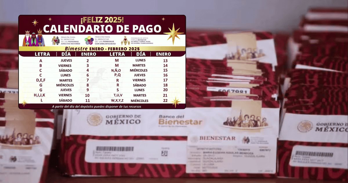 Estas son las fechas de pago de la Pensión del Bienestar en Sonora