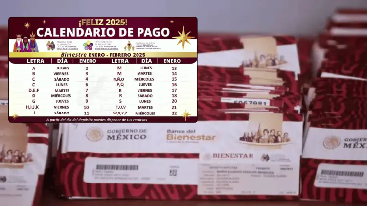 Los pagos inician este 2 de enero y finalizan el 22. (Foto: Cortesía)