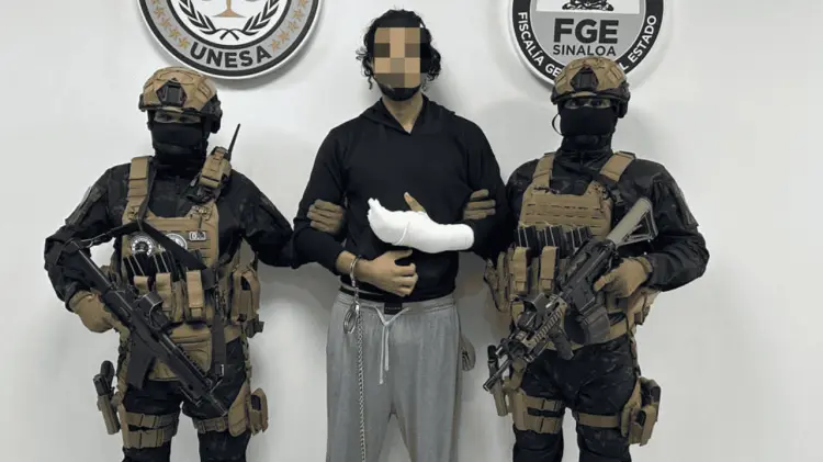 Jesús Fernando fue trasladado al Centro Penitenciario de Culiacán. (Foto: Especial / EXPRESO)