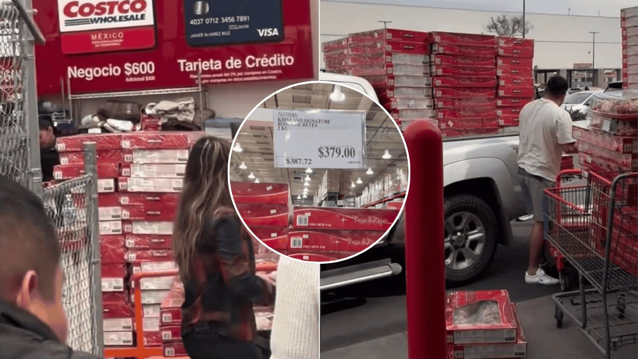 VIDEO | ¡Inicia la batalla! Revendedores acaparan roscas de reyes en Costco