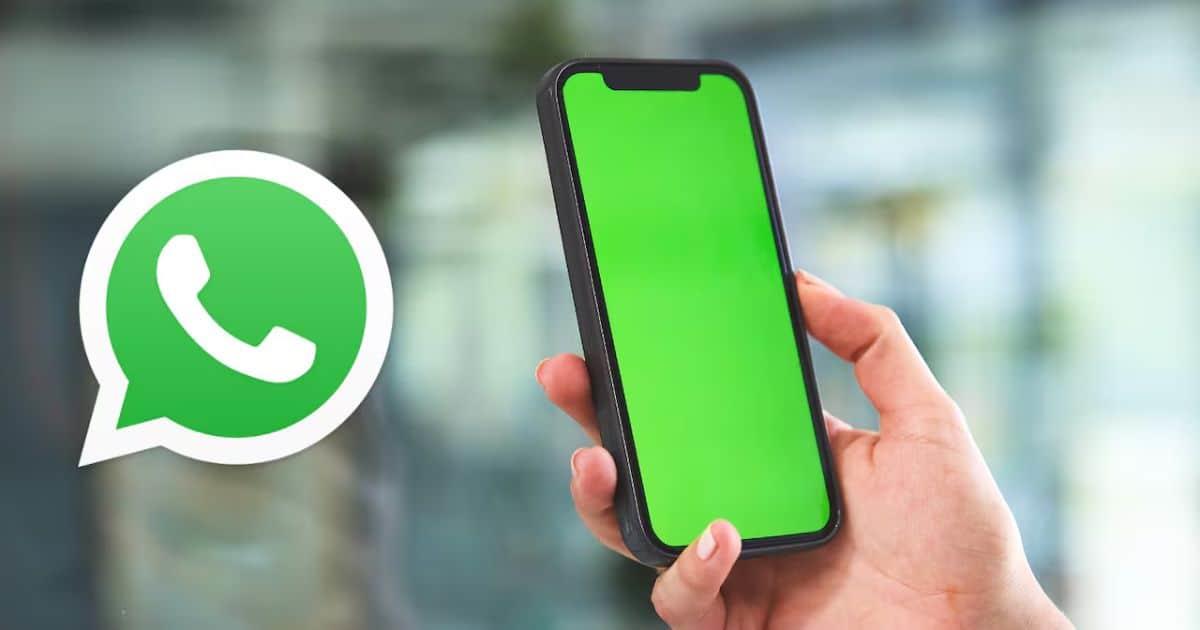 Así puedes solucionar el error de la pantalla verde en WhatsApp