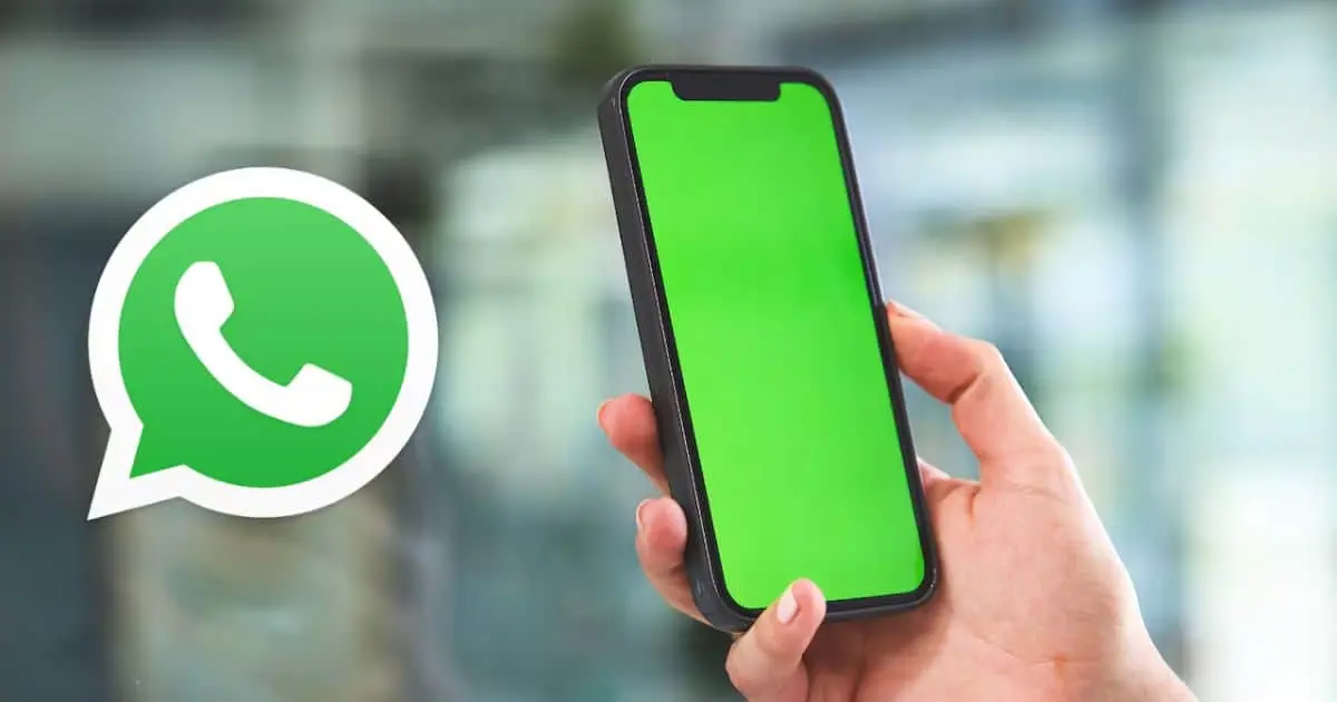 Así puedes solucionar el error de la pantalla verde en WhatsApp