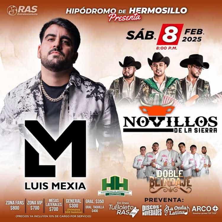 Hermosillo tendrá una noche de música regional