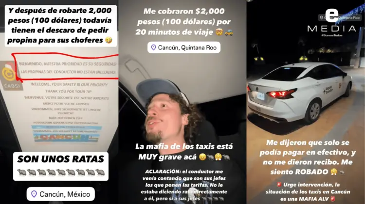 Luisito Comunica arremete contra taxis de Cancún y denuncia estafa