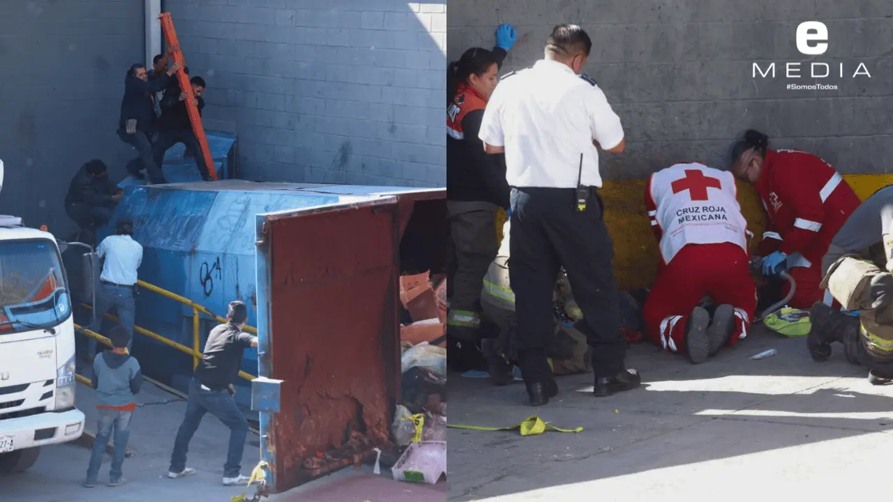 Hombre muere tras quedar prensado en centro comercial de Hermosillo
