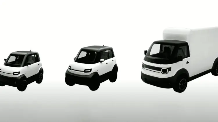 Se espera que el vehículo eléctrico Olinia salga al mercado en 2030. (Foto: Especial)