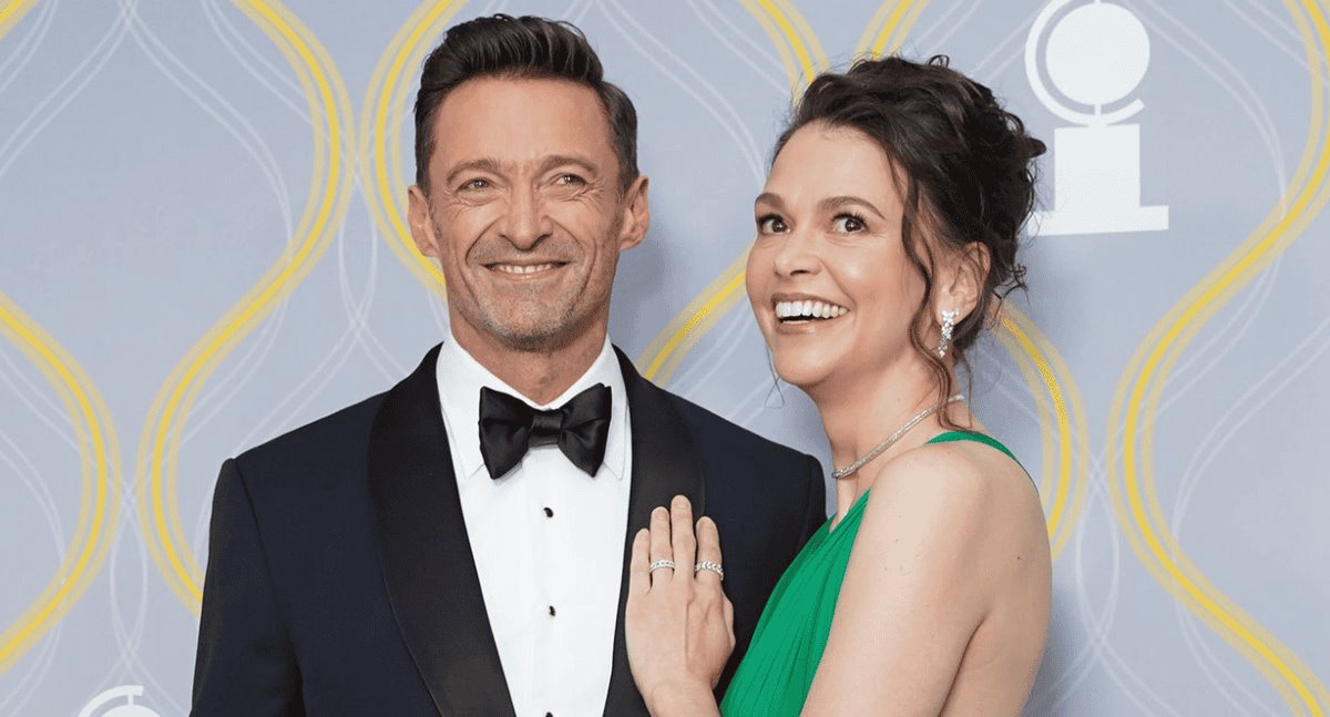 Hugh Jackman y Sutton Foster confirman su noviazgo