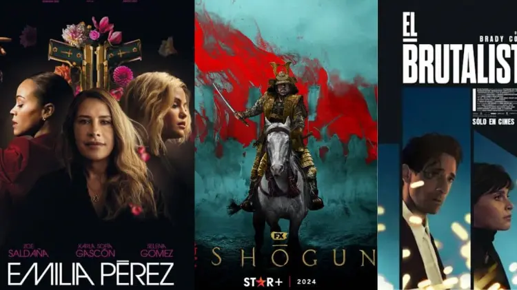 Emilia Pérez, Shogun y The Brutalist fueron las producciones más premiadas. (Imagen: Especial)