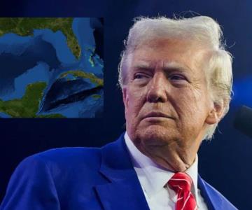 Trump propone renombrar el Golfo de México y endurece postura contra México