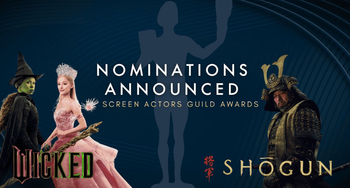 Revelan lista de nominados de los SAG Awards 2025