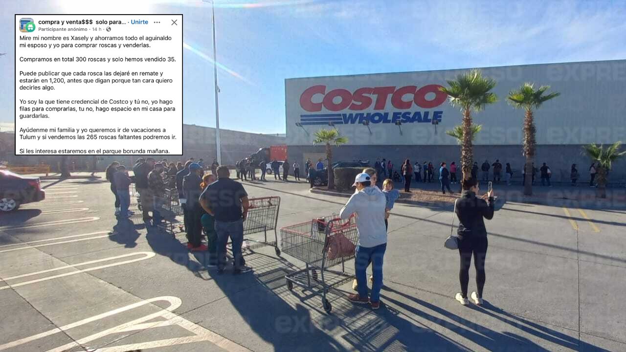 Revendedora de roscas del Costco pide apoyo; gastó sus ahorros y no vendió