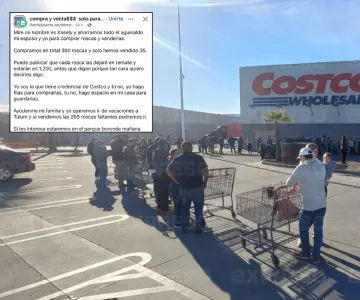 Revendedora de roscas del Costco pide apoyo; gastó sus ahorros y no vendió