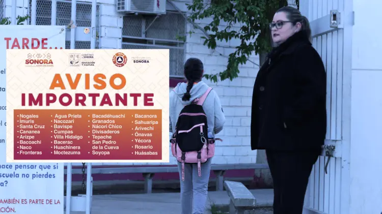 Un total de 30 municipios suspenderán clases a nivel básico en Sonora. (Foto: Ramón Munguía/EXPRESO)