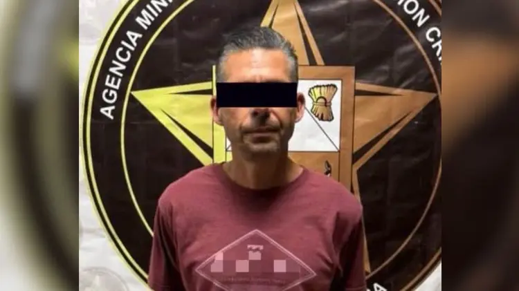 Nestor N fue aprehendido por elementos de la AMIC. (Foto: FGJE Sonora)