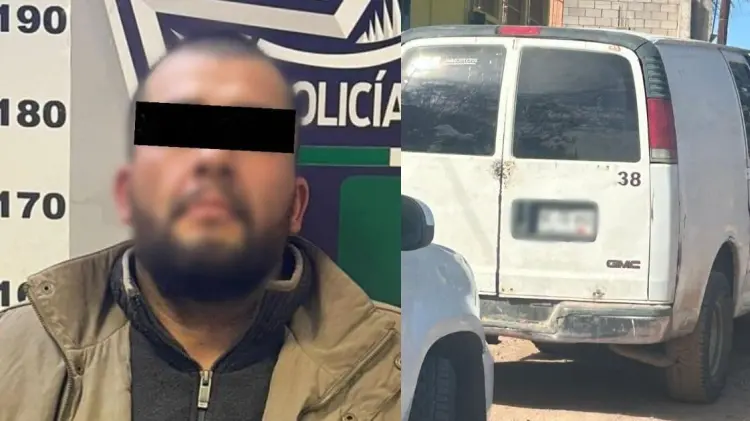 Víctor N, de 34 años, circulaba en un vehículo robado. (Foto: Especial)