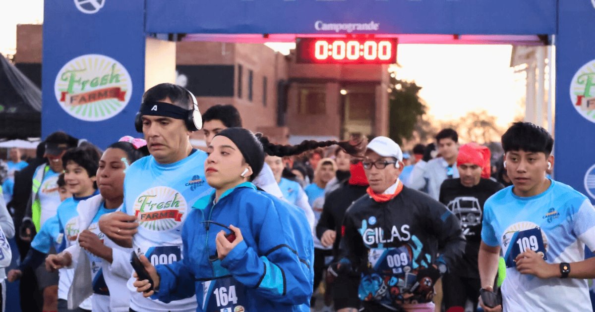 Novena Carrera SAC reúne a 400 participantes en Hermosillo