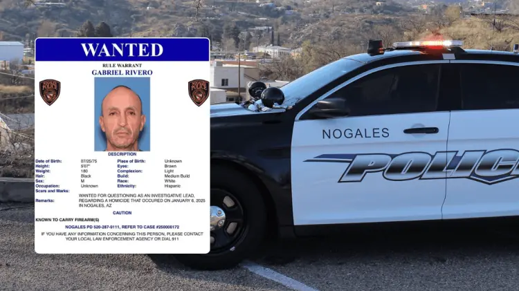 La policía de Nogales busca al sospechoso de un homicidio el pasado 6 de enero. (Foto: Especial)