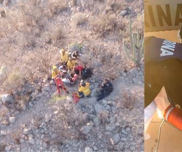 Mujer sufre fuerte caída de cerro La Cantera en San Carlos; quedó fracturada