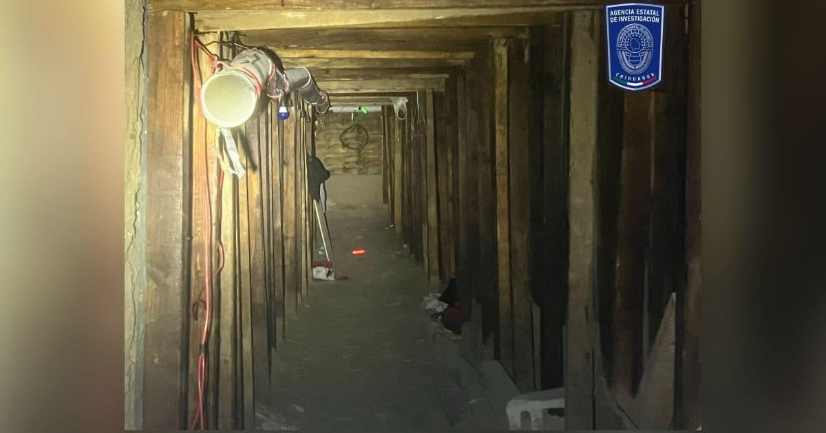 Vigilan túnel descubierto en frontera de Ciudad Juárez y El Paso, Texas