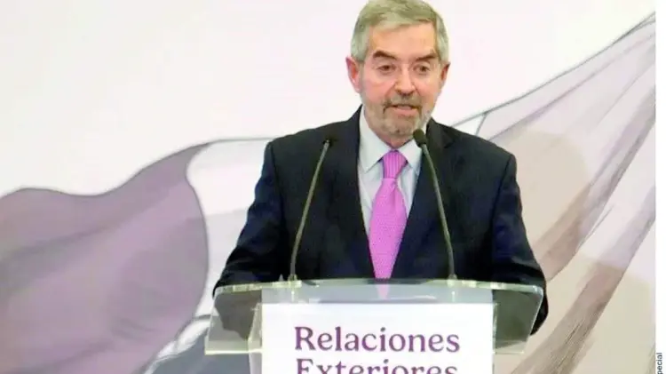 Juan Ramón de la Fuente, titular de la Secretaría de Relaciones Exteriores. El Universal/EXPRESO