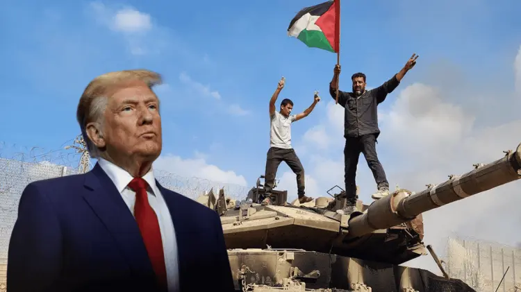Trump asegura que su gobierno trabajará por la paz en Gaza. (Foto: Cortesía)