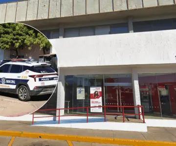 Arrestan a joven por vandalismo en banco de Hermosillo