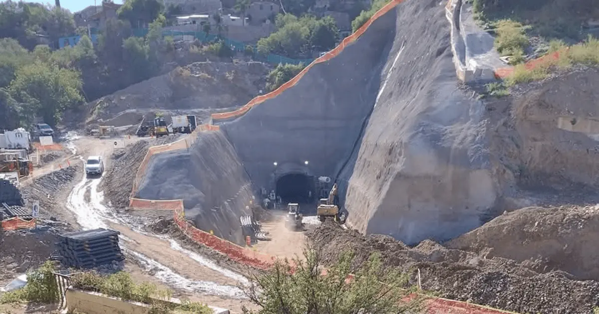 Nogales tendrá el segundo túnel más grande de México