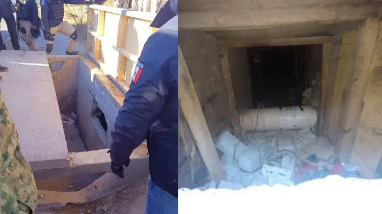 El túnel fue descubierto el pasado 10 de enero. (Foto: Especial)