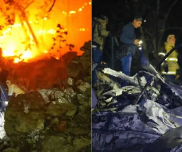 Desplome de avioneta deja seis personas sin vida en La Yesca