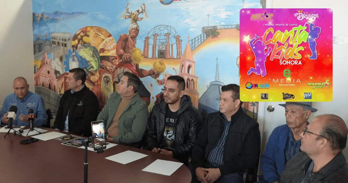 Lanzan la primera edición de Canta Kids Sonora