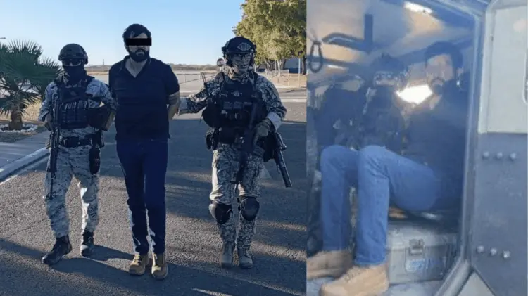 Fue detenido en un operativo aéreo y terrestre. (Foto: Especial)
