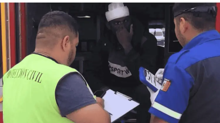 El DIF y Protección Civil en Guaymas suman esfuerzos para atender a migrantes. Foto: Especial.