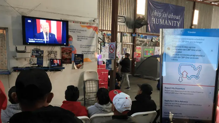 Migrantes vieron canceladas sus citas para permisos humanitarios. (Foto: El Universal/EXPRESO)