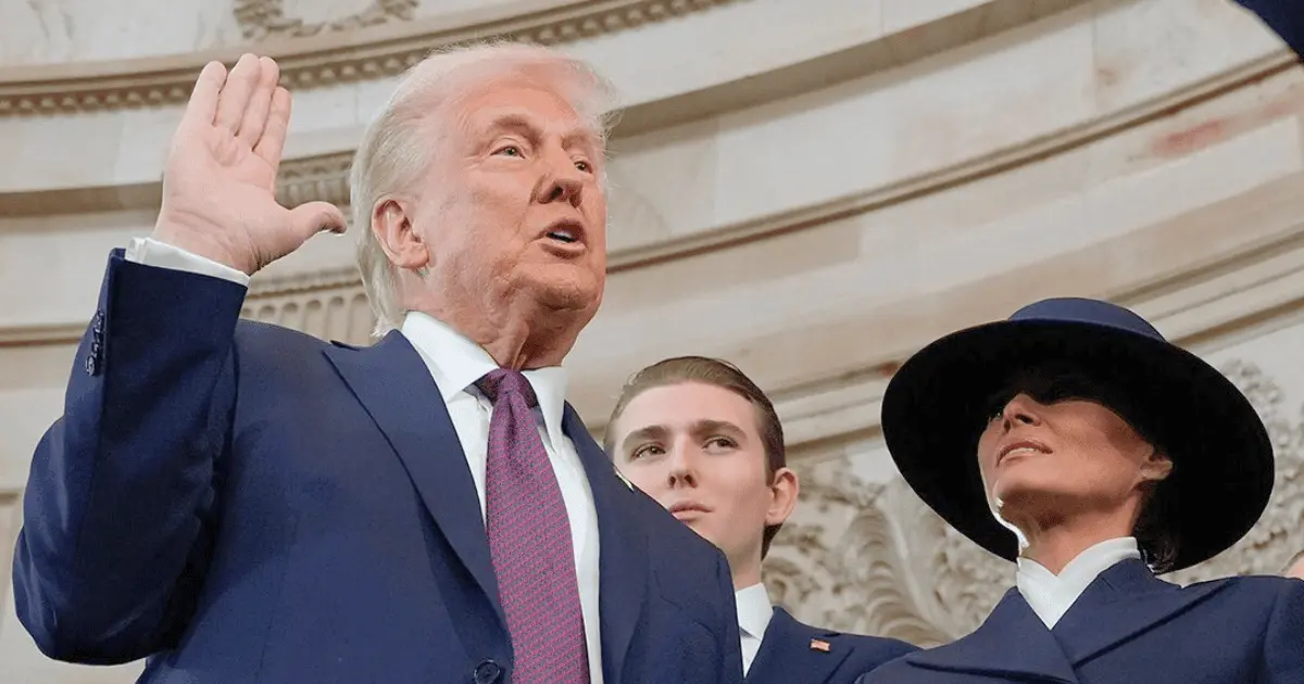Donald Trump regresa a la Casa Blanca; jura como 47° presidente de EU