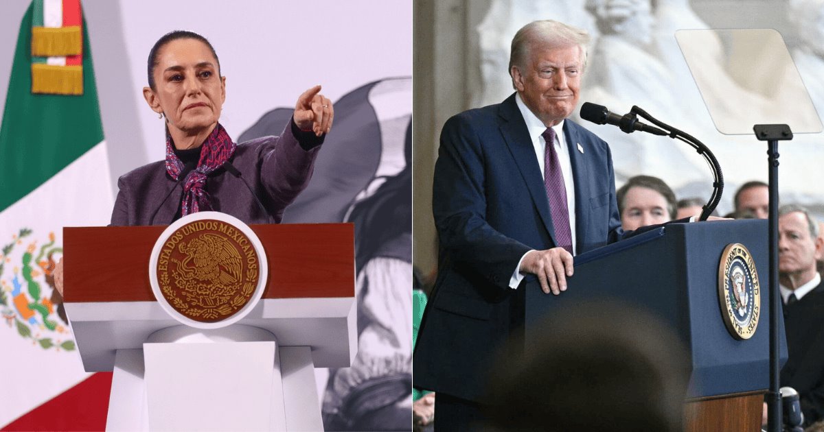 Claudia Sheinbaum dedica primeras palabras a Donald Trump como presidente