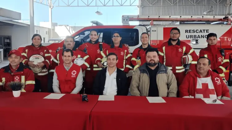 Elementos de la Cruz Roja se coordinarán con la instancia estatal y nacional. (ESPECIAL/EXPRESO)
