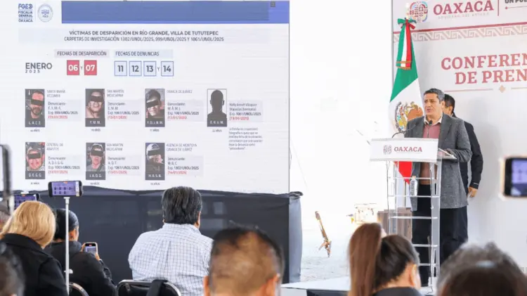 El fiscal reiteró que son sólo siete las denuncias por desaparecidos. (Foto: Especial / EXPRESO)