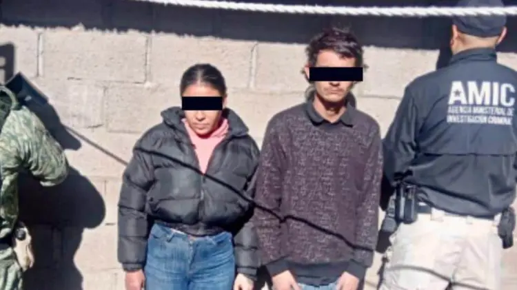 Gloria Guadalupe N de 30 años y César Telésforo N de 27 años. (Foto: @FGJE Sonora)