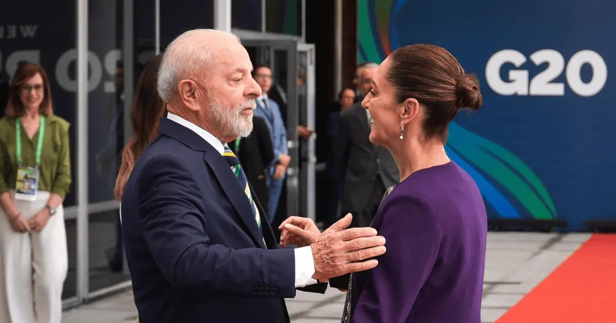 Sheinbaum presume llamada telefónica con Lula da Silva