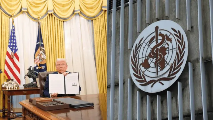 Trump vuelve a solicitar la salida de EU de la OMS. (Foto: Especial/Cortesía)