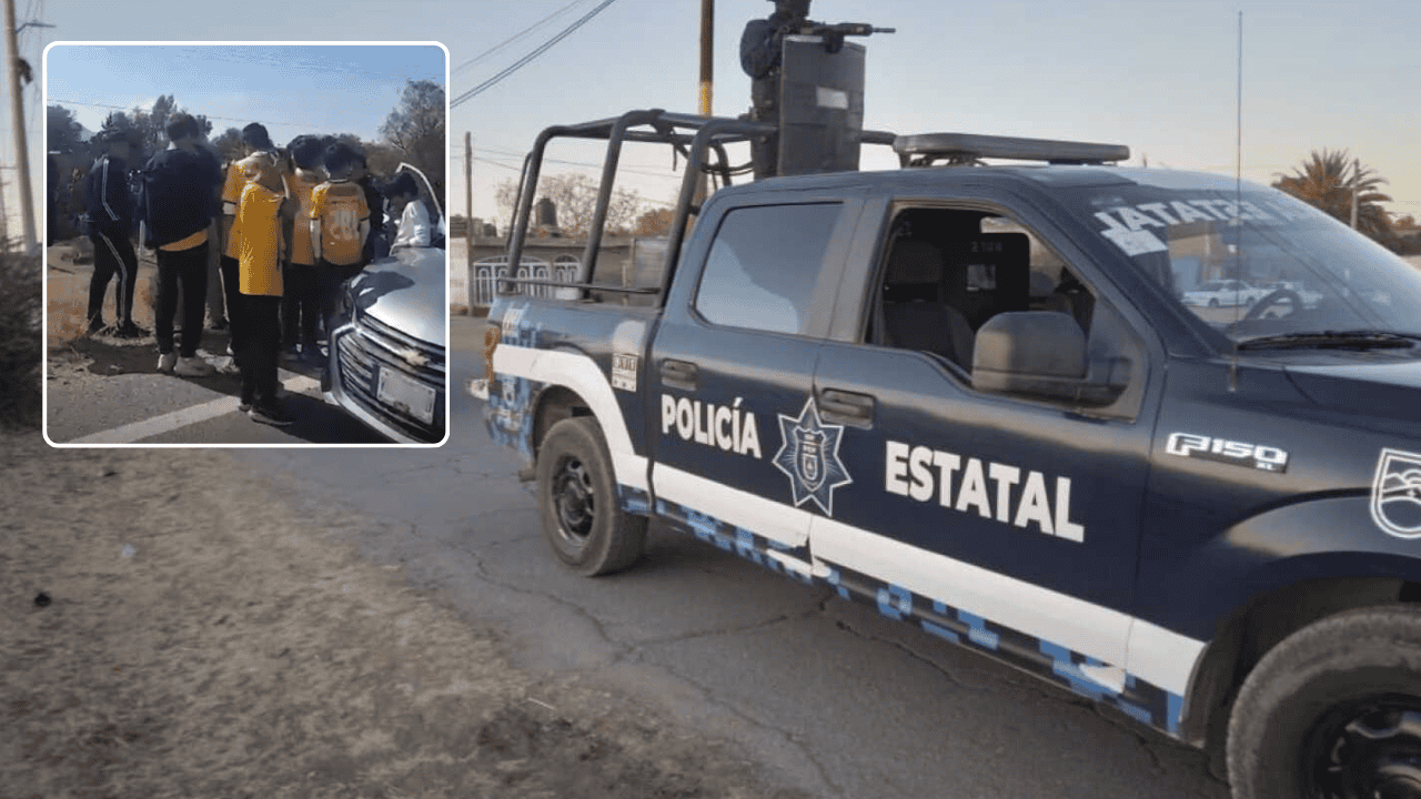 Desaparecen más de 10 jóvenes futbolistas que viajaban por la carretera