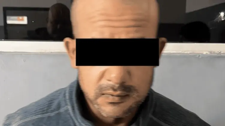 Alejandro ‘N’ fue descubierto por el propietario del domicilio en el porche. Foto: Especial.