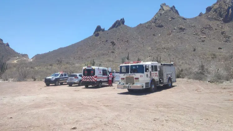 Al lugar arribaron Paramédicos de Cruz Roja y Bomberos. (Foto: Redes)