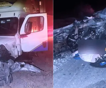 Choque en carretera Sonoyta-SLRC cobró una vida este lunes