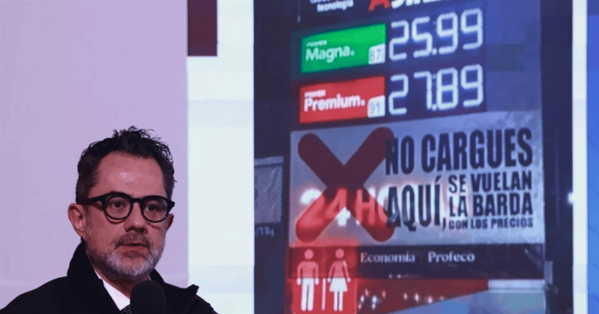Profeco exhibe gasolinera más cara del país; pide denunciar sobreprecios