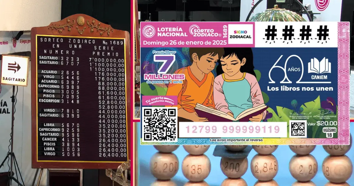 Dos premios millonarios del Sorteo Zodiaco cayeron en Sonora